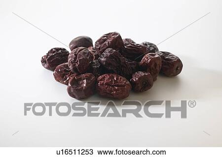 Stock Image - Traditional Chinese Medicine, Jujube. Fotosearch