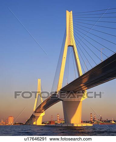 Tsubasa bridge, Kanagawa Prefecture, Honshu, Japan View Large Photo Image Stock Image - Tsubasa bridge, Kanagawa Prefecture, Honshu, Japan. Fotosearch