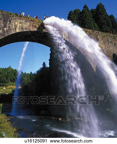 Tsujun bridge, Kumamoto Prefecture, Kyushu, Japan View Large Photo Image Stock Image - Tsujun bridge, Kumamoto Prefecture, Kyushu, Japan. Fotosearch