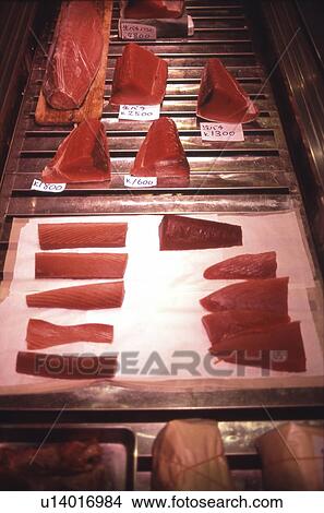 Tuna Cut in Pieces View Large Photo Image Picture - Tuna Cut in Pieces. Fotosearch
