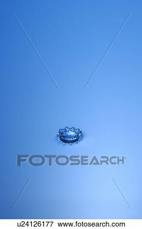 Water drop hitting surface View Large Photo Image Stock Photo - Water drop hitting surface. Fotosearch