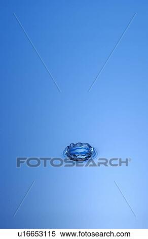 Water drop hitting surface View Large Photo Image Stock Photography - Water drop hitting surface. Fotosearch