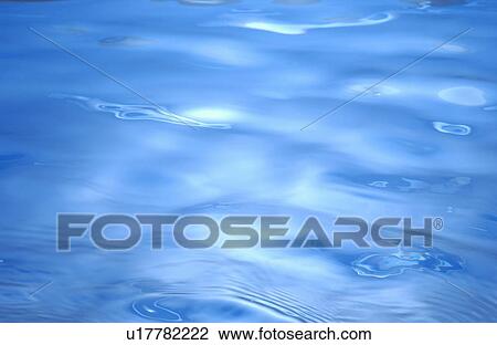 Stock Image - Water surface. Fotosearch