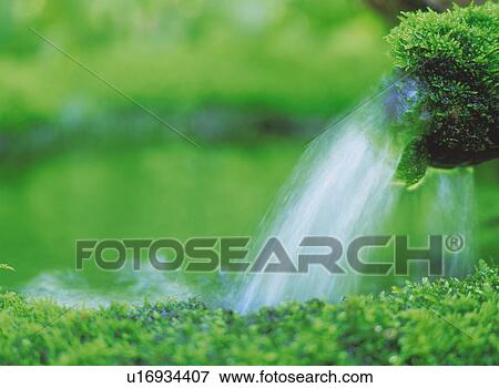 Stock Photo - Waterfall. Fotosearch