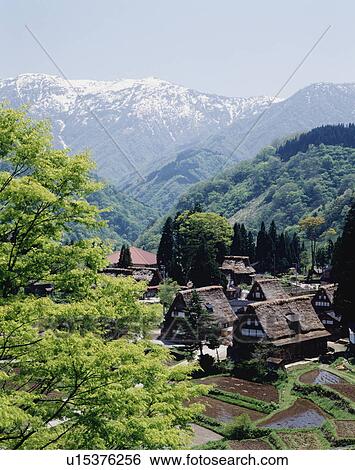 Gokayama, Toyama Prefecture, Japan View Large Photo Image Stock Photograph - Gokayama, Toyama Prefecture, Japan. Fotosearch