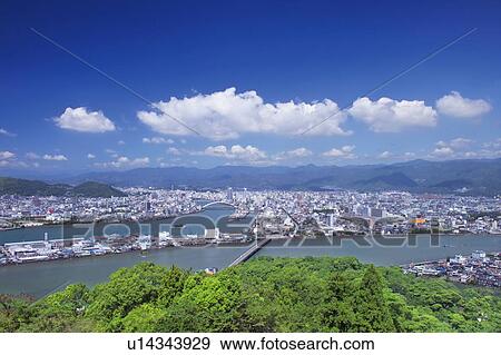 Kochi, Kochi Prefecture, Japan View Large Photo Image Stock Photo - Kochi, Kochi Prefecture, Japan. Fotosearch