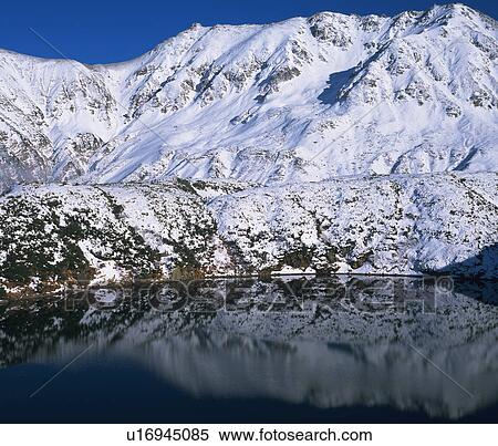 Stock Photography - Mount Tateyama in the Toyama Prefecture, Japan. Fotosearch