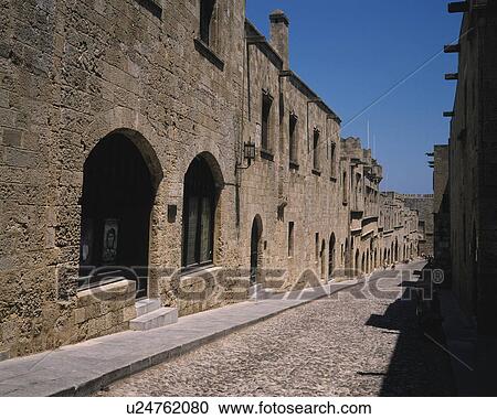 Old city in Rhodes, Greece View Large Photo Image Stock Image - Old city in Rhodes, Greece. Fotosearch