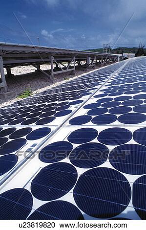 Solar panels in Miyakojima, Okinawa Prefecture, Japan View Large Photo Image Stock Image - Solar panels in Miyakojima, Okinawa Prefecture, Japan. Fotosearch