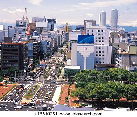 Street and buildings in Naka-ku, Nagoya, Aichi Prefecture, Japan View Large Photo Image Stock Image - Street and buildings in Naka-ku, Nagoya, Aichi Prefecture, Japan. Fotosearch