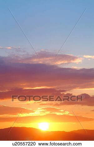 Sunrise over mountain range in Otsu, Shiga Prefecture, Japan View Large Photo Image Stock Image - Sunrise over mountain range in Otsu, Shiga Prefecture, Japan. Fotosearch