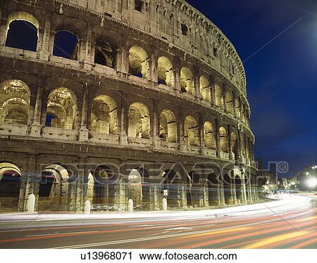 Stock Image - The Colosseum in Rome, Italy. Fotosearch