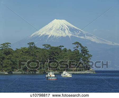 Toda harbor and Mt. Fuji, Shizuoka Prefecture, Japan View Large Photo Image Stock Photo - Toda harbor and Mt. Fuji, Shizuoka Prefecture, Japan. Fotosearch