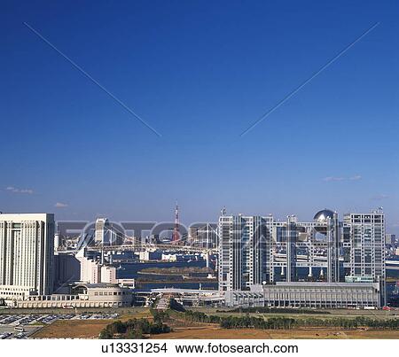 Picture - Waterfront subcenter, Minato-ku, Tokyo, Japan. Fotosearch
