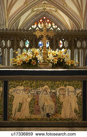 Altar In Bristol Cathedral View Large Photo Image Stock Photo - Altar In Bristol Cathedral. Fotosearch