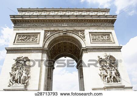Arc de Triomphe, Paris, France View Large Photo Image Stock Image - Arc de Triomphe, Paris, France. Fotosearch