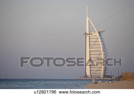 Burj Hotel In Dubai View Large Photo Image Stock Photograph - Burj Hotel In Dubai. Fotosearch