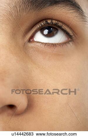 Close-Up Of Young Boy's Eye View Large Photo Image Stock Image - Close-Up Of Young Boy's Eye. Fotosearch
