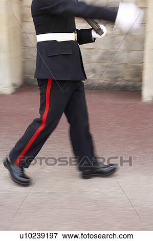 Detail Of Marching Soldier View Large Photo Image Stock Photo - Detail Of Marching Soldier. Fotosearch