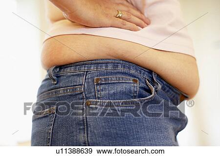 Detail Of Overweight Woman View Large Photo Image Stock Photo - Detail Of Overweight Woman. Fotosearch