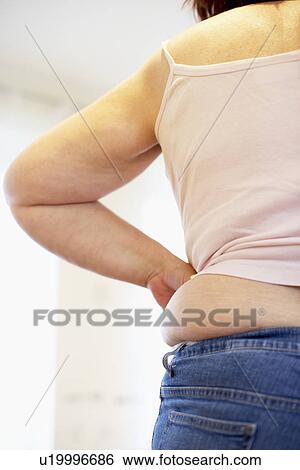 Detail Of Overweight Woman View Large Photo Image Stock Photograph - Detail Of Overweight Woman. Fotosearch