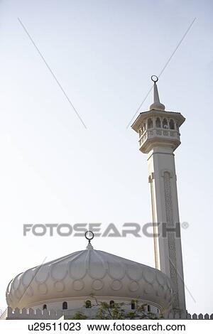 Dubai, Exterior Of Mosque View Large Photo Image Stock Image - Dubai, Exterior Of Mosque. Fotosearch