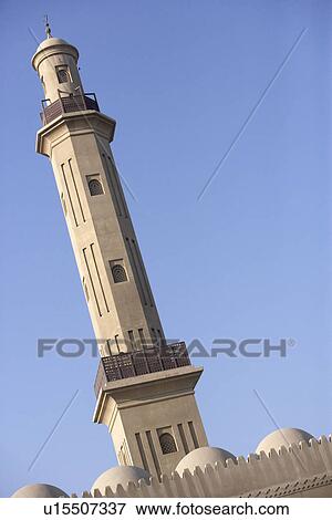 Dubai, Exterior Of Mosque View Large Photo Image Stock Photo - Dubai, Exterior Of Mosque. Fotosearch