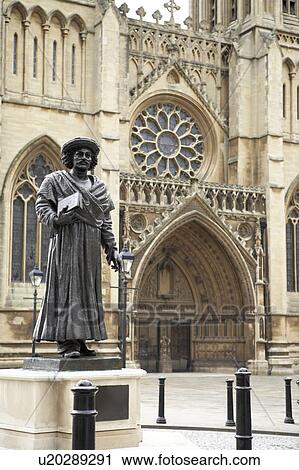 Stock Image - Exterior Of Bristol Cathedral, UK. Fotosearch