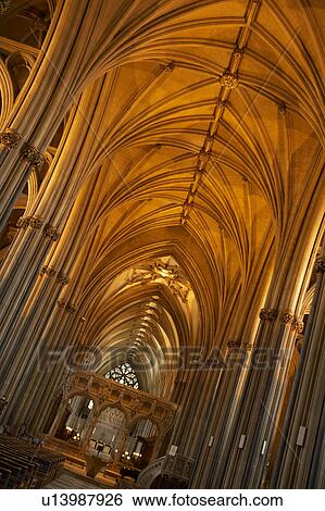Interior Of Bristol Cathedral, UK View Large Photo Image Stock Photograph - Interior Of Bristol Cathedral, UK. Fotosearch