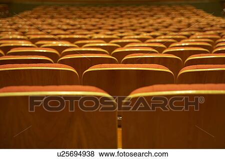 Stock Photo - Interior Of Empty Theatre. Fotosearch