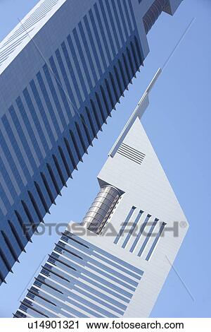 Modern Office Buildings In Dubai View Large Photo Image Stock Image - Modern Office Buildings In Dubai. Fotosearch