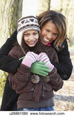 Mother And Daughter On Autumn Walk View Large Photo Image Stock Photography - Mother And Daughter On Autumn Walk. Fotosearch