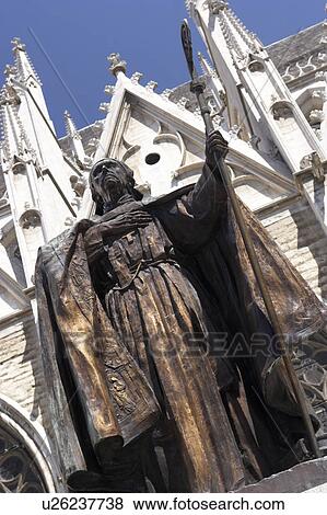 Saint Michael and St Gudula Cathedral in Brussels View Large Photo Image Stock Photo - Saint Michael and St Gudula Cathedral in Brussels. Fotosearch