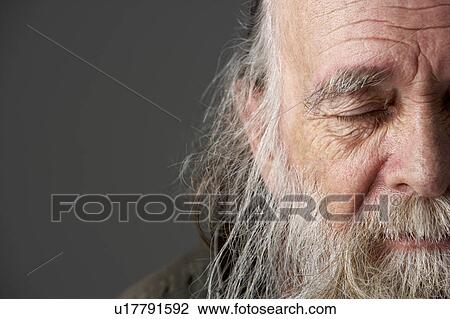 Senior Man With Long Beard View Large Photo Image Stock Image - Senior Man With Long Beard. Fotosearch