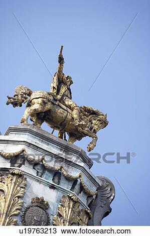 Statue Of Horseman, Brussels, Belgium View Large Photo Image Stock Image - Statue Of Horseman, Brussels, Belgium. Fotosearch
