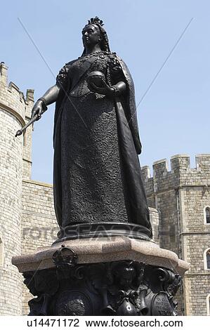 Statue Of Queen Victoria Outside Windsor Castle View Large Photo Image Stock Image - Statue Of Queen Victoria Outside Windsor Castle. Fotosearch
