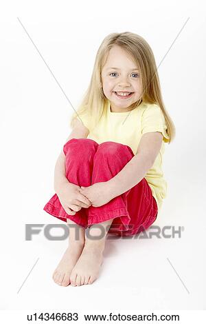 Young Girl Sitting In Studio View Large Photo Image Stock Image - Young Girl Sitting In Studio. Fotosearch