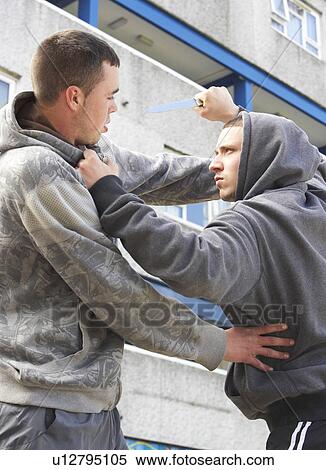 Knife Crime On Urban Street View Large Photo Image Stock Photography - Knife Crime On Urban Street. Fotosearch