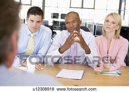 Stock Traders Conducting Interview View Large Photo Image Stock Photo - Stock Traders Conducting Interview. Fotosearch