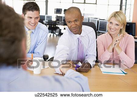 Stock Traders Conducting Interview View Large Photo Image Stock Photography - Stock Traders Conducting Interview. Fotosearch
