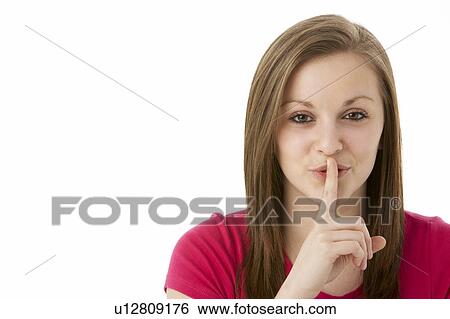 Studio Portrait Of Surprised Teenage Girl View Large Photo Image Stock Photograph - Studio Portrait Of Surprised Teenage Girl. Fotosearch