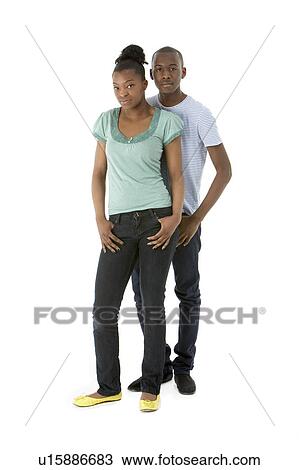 Teenage Couple In Studio View Large Photo Image Stock Image - Teenage Couple In Studio. Fotosearch