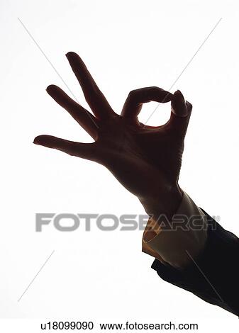 Fingers making circle, Close Up, Silhouette View Large Photo Image Stock Image - Fingers making circle, Close Up, Silhouette. Fotosearch