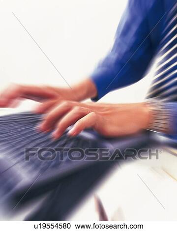 Hands typing the keyboard, High Angle View, Blurred Motion, High Key View Large Photo Image Stock Image - Hands typing the keyboard, High Angle View, Blurred Motion, High Key. Fotosearch