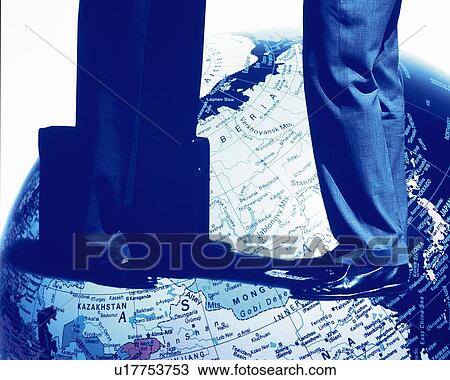 Two men standing face to face with image of globe, CG, composition, toned image View Large Photo Image Stock Image - Two men standing face to face with image of globe, CG, composition, toned image. Fotosearch