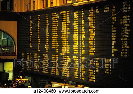 Bulletin board in the stock exchange, Milan, Italy View Large Photo Image Stock Image - Bulletin board in the stock exchange, Milan, Italy. Fotosearch