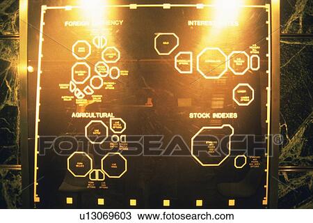 Map board of the stock exchange, Close Up, Chicago, United States of America View Large Photo Image Stock Image - Map board of the stock exchange, Close Up, Chicago, United States of America. Fotosearch