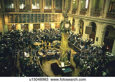 Scene in the stock exchange, High Angle View, Madrid, Spain View Large Photo Image Stock Image - Scene in the stock exchange, High Angle View, Madrid, Spain. Fotosearch