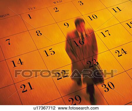 Businessman and calendar, CG, composition, high angle view, blurred motion View Large Photo Image Stock Image - Businessman and calendar, CG, composition, high angle view, blurred motion. Fotosearch