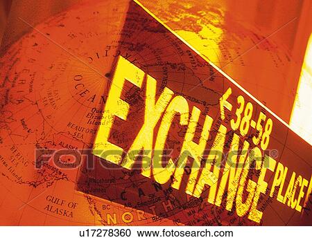 Sign board for stock exchange and image of globe, CG, composition View Large Photo Image Stock Image - Sign board for stock exchange and image of globe, CG, composition. Fotosearch